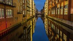 hamburg, channel, fleet