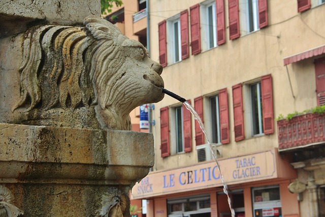 Free Fountain France photo and picture