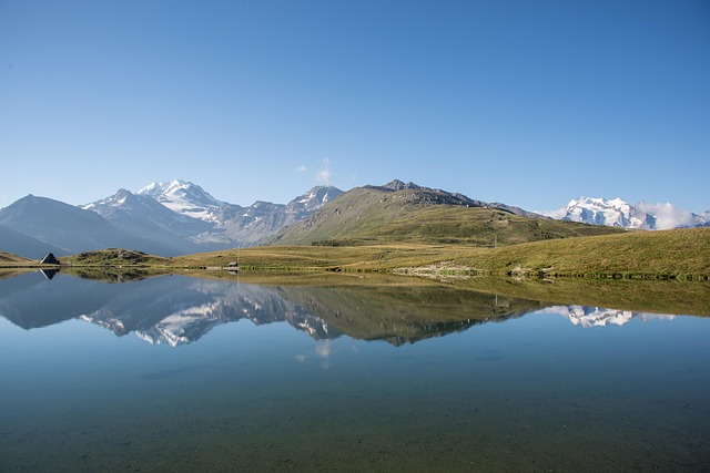 Natureza, Alpes, Lago Da Montanha