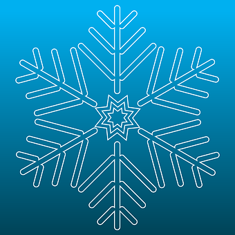Free Winter Snowflake vector and picture