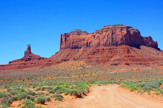 Monument Valley, Cesta, Púšť, Arizona