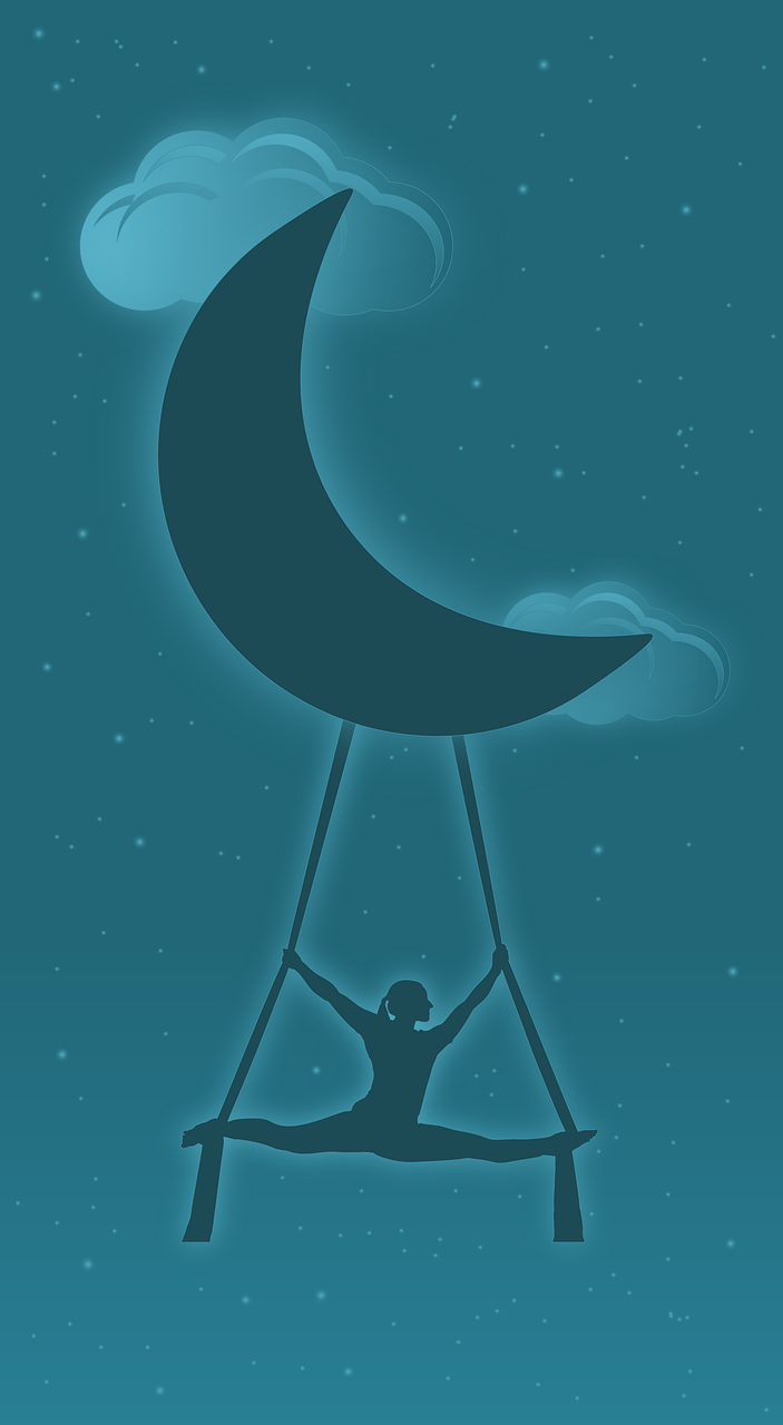 Download free HD stock image of Moon Darling Free moon nature darling illustration
