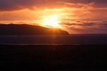 sunset, ireland, dingle