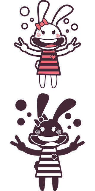 Free Rabbit Smile vector and picture