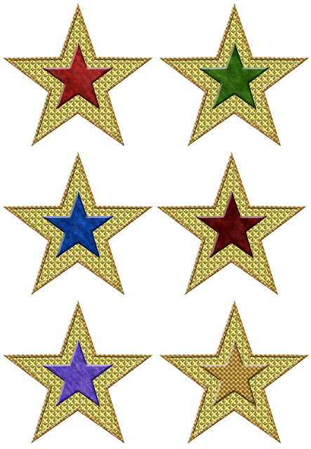 Stjerner, Isolerede, Julen, Dekoration
