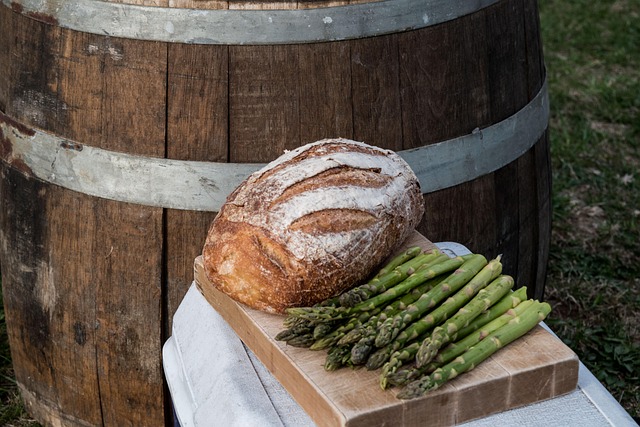 Free Bread Asparagus photo and picture