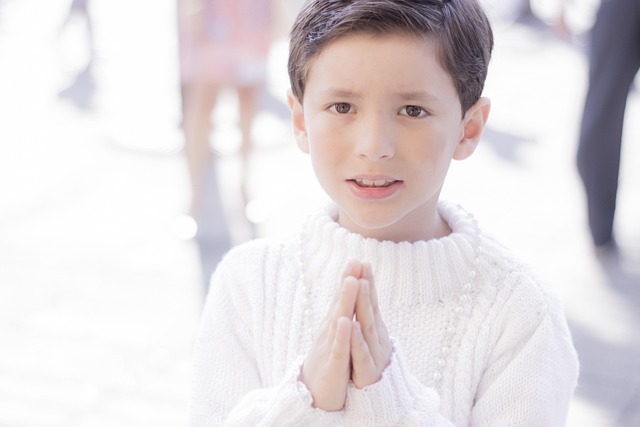 Kind, Bidden, Religieuze, Religie