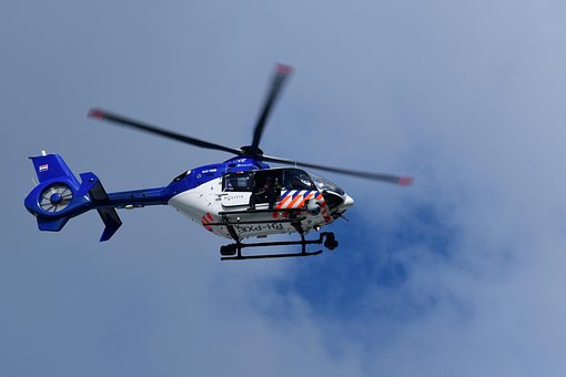 Politi, Helikopter, Helikopter Flyvning