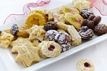 christmas cookies, cookies, bake