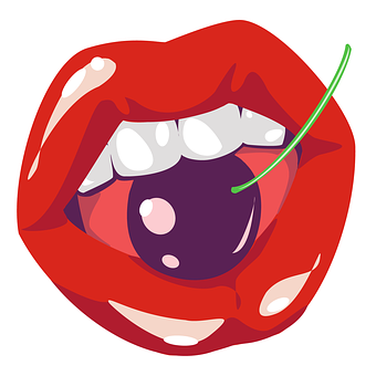 Free Mouth Cherry illustration and picture