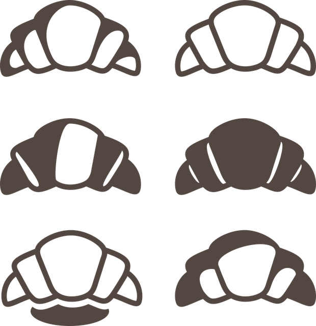 Free Croissant Pastry vector and picture