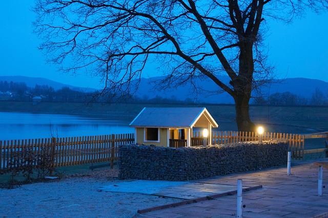 Free Cottage Evening Atmosphere photo and picture