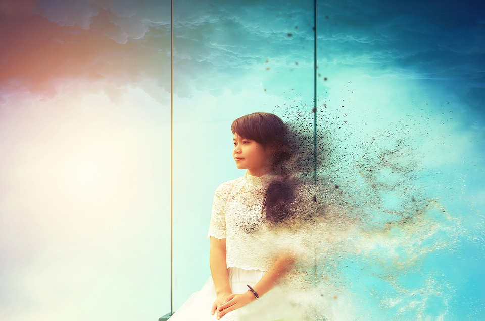 girl thinking free photo