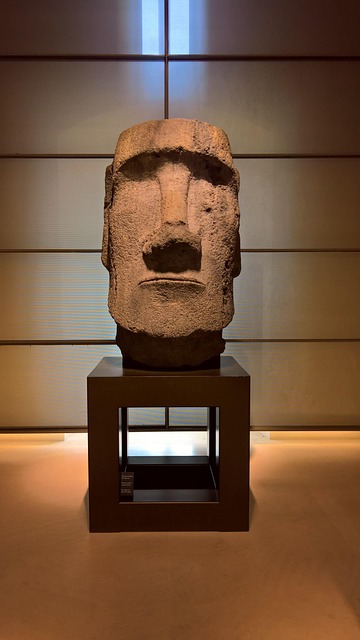 Paaseiland, Hoofd, Louvre, Museum
