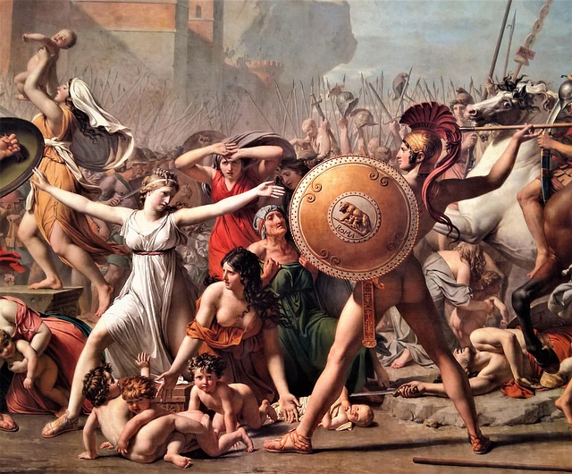 De Sabines, Schoolbord, Schilderij