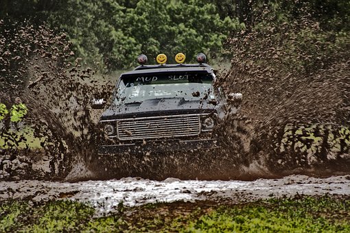 Camión, Lodo, 4 X 4
