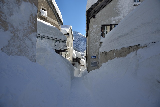 Alpes, Inverno, Neve, Valais, Simplão