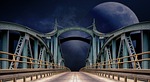 bridge, mars, space