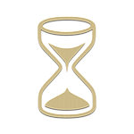 hourglass, clock, icon