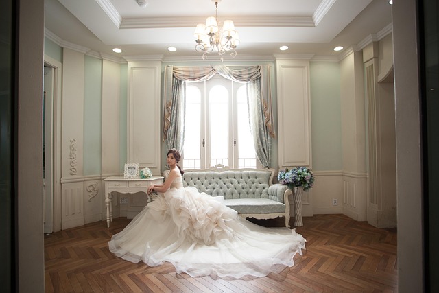 Braut, Hochzeitskleid, Frau