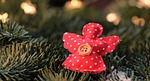 christmas, christmas angel, christmas tree jewelry