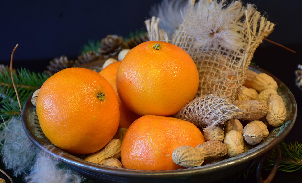Mandarins - free online jigsaw puzzle photo