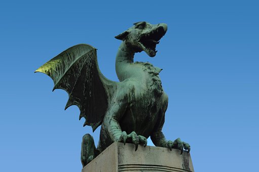 Free Statue Dragon photo and picture