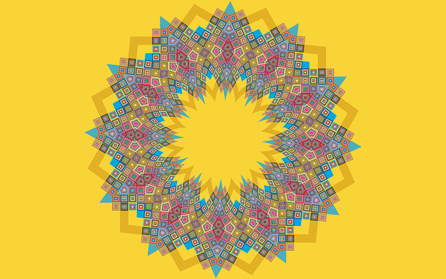 Free star quilt pattern illustration