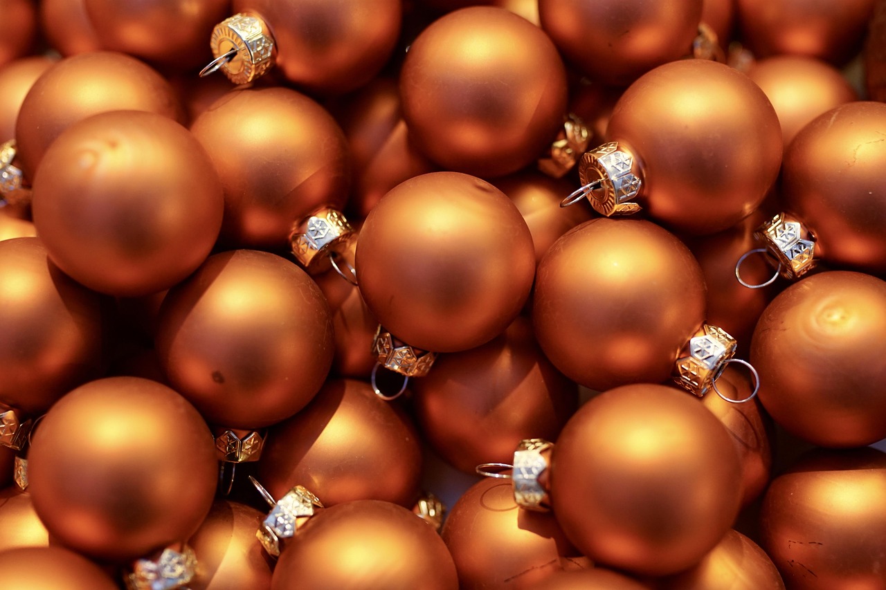 Christmas Balls - free online jigsaw puzzle photo