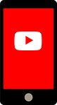 youtube, smartphone, application
