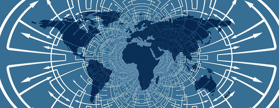 Network, Networking, Earth, Continents, Globe, Www
