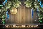christmas, new year, postcard