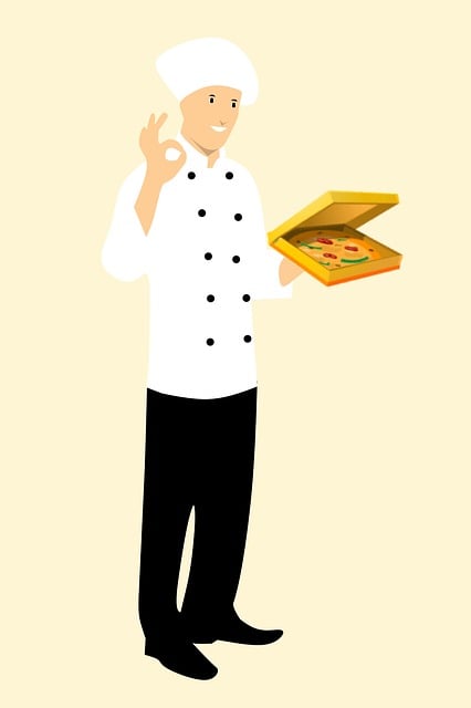 Free chef baker italian illustration