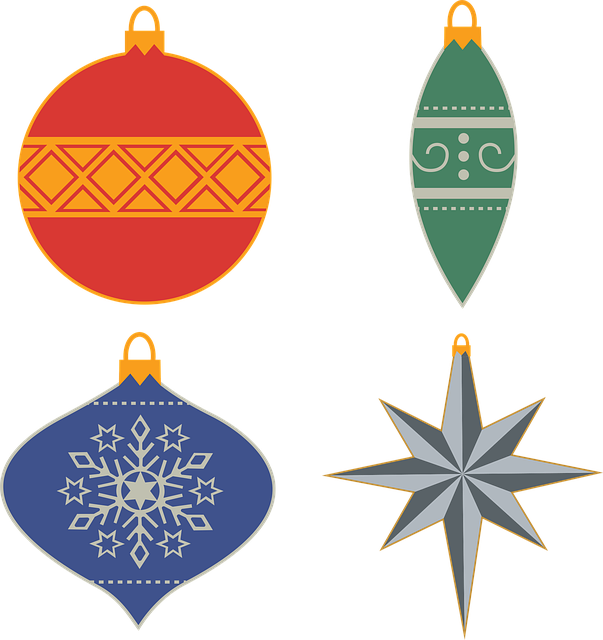 Ornamenter, Julepynt, Jul, Ferie