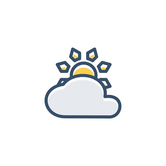 Sky, Sol, Ikon, Vejr, Klima, Meteorologi