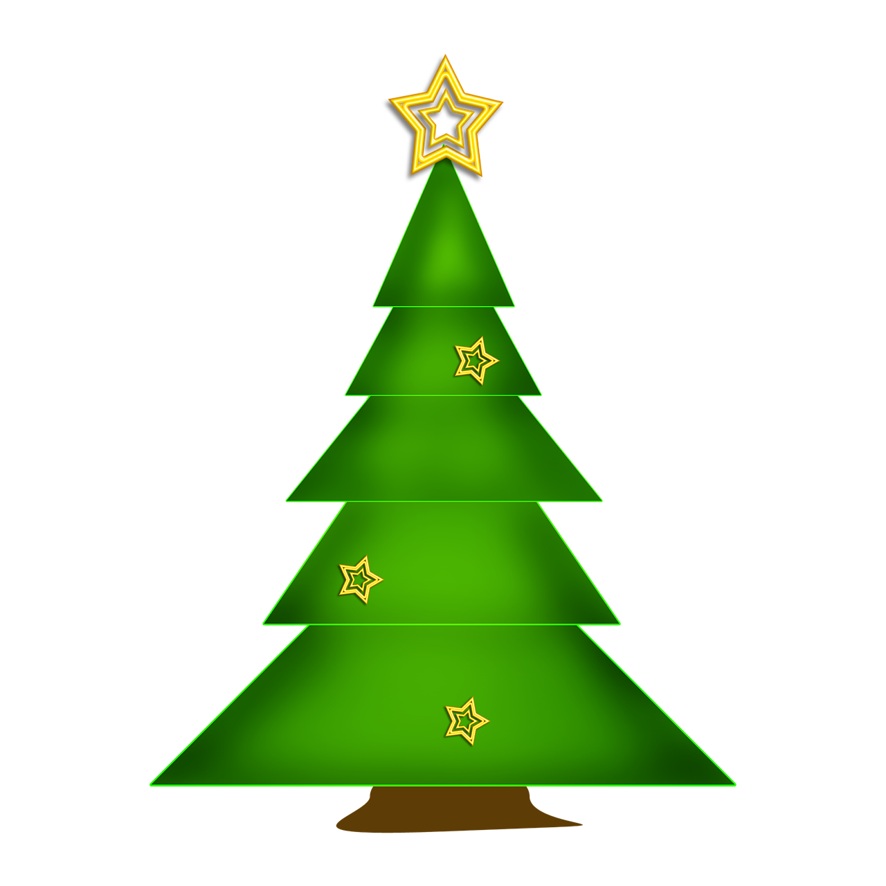 Free tree i contemplative illustration