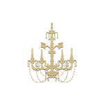 chandelier, ornament, decor