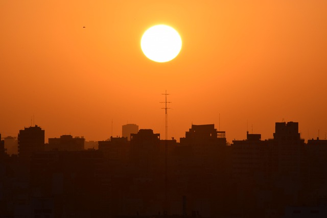 Free Sunset City photo and picture