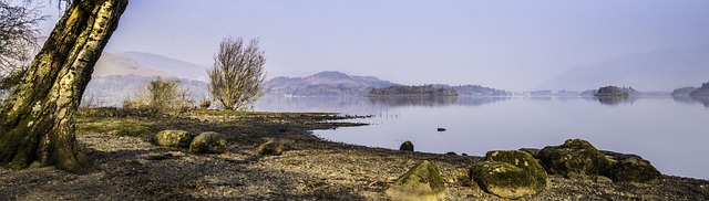 Søområde, Landskab, England, Sø, Derwent