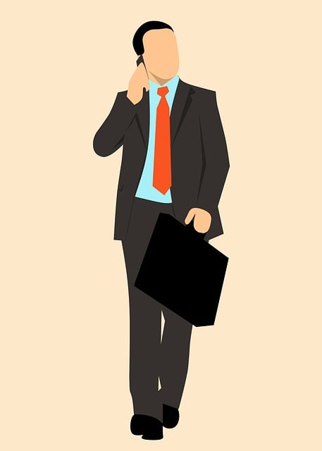Free briefcase business businessman illustration