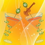 toast, flamenco party, olivas