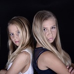 friends, sisters, beauty