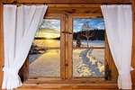 nature, landscape, winter