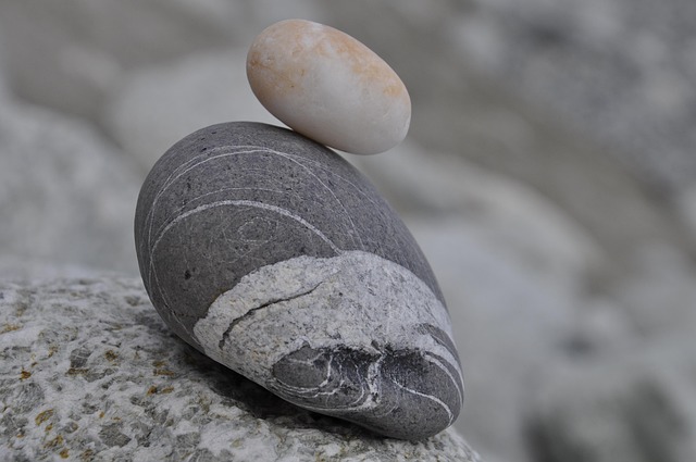 Free Stone Equilibrium photo and picture