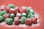 gum drops, christmas, candy
