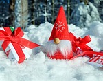 santa claus, christmas motif, figure