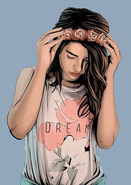 Download free HD stock image of Girl Woman Free girl woman model illustration