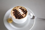 art, coffee, cappuccino