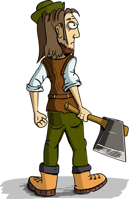 Free cleaver axe formidable vector
