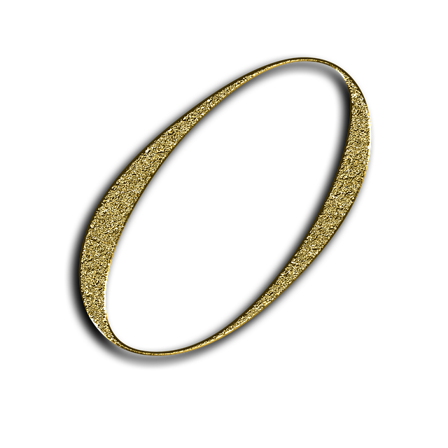 Free number gold writing illustration